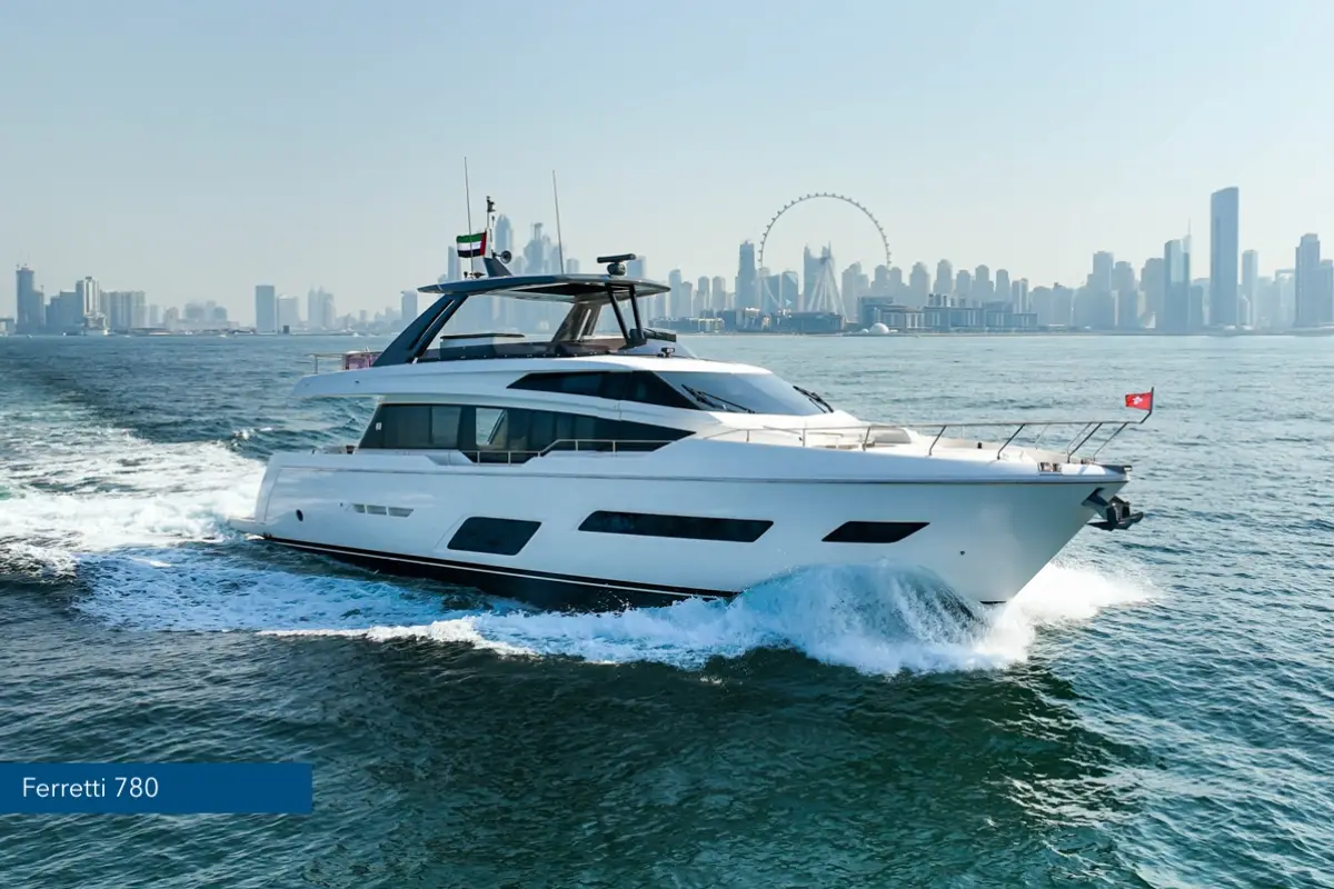 Ferretti 780 Luxury Yacht — photo 1