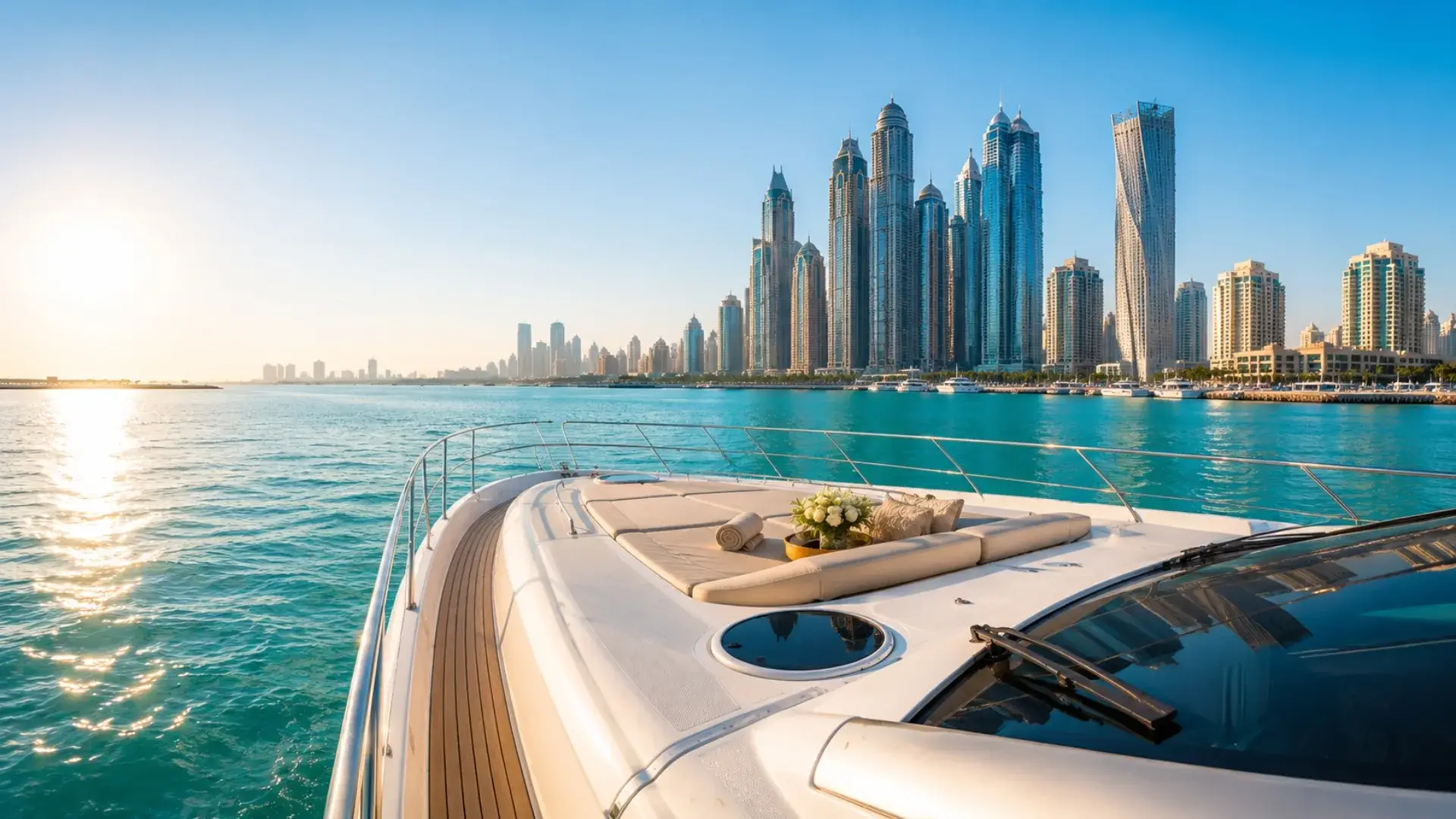 Yacht rental guide in Dubai